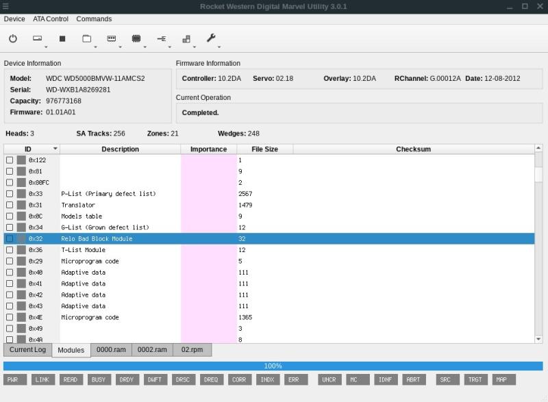 Marvell 0x32 Relo List Module